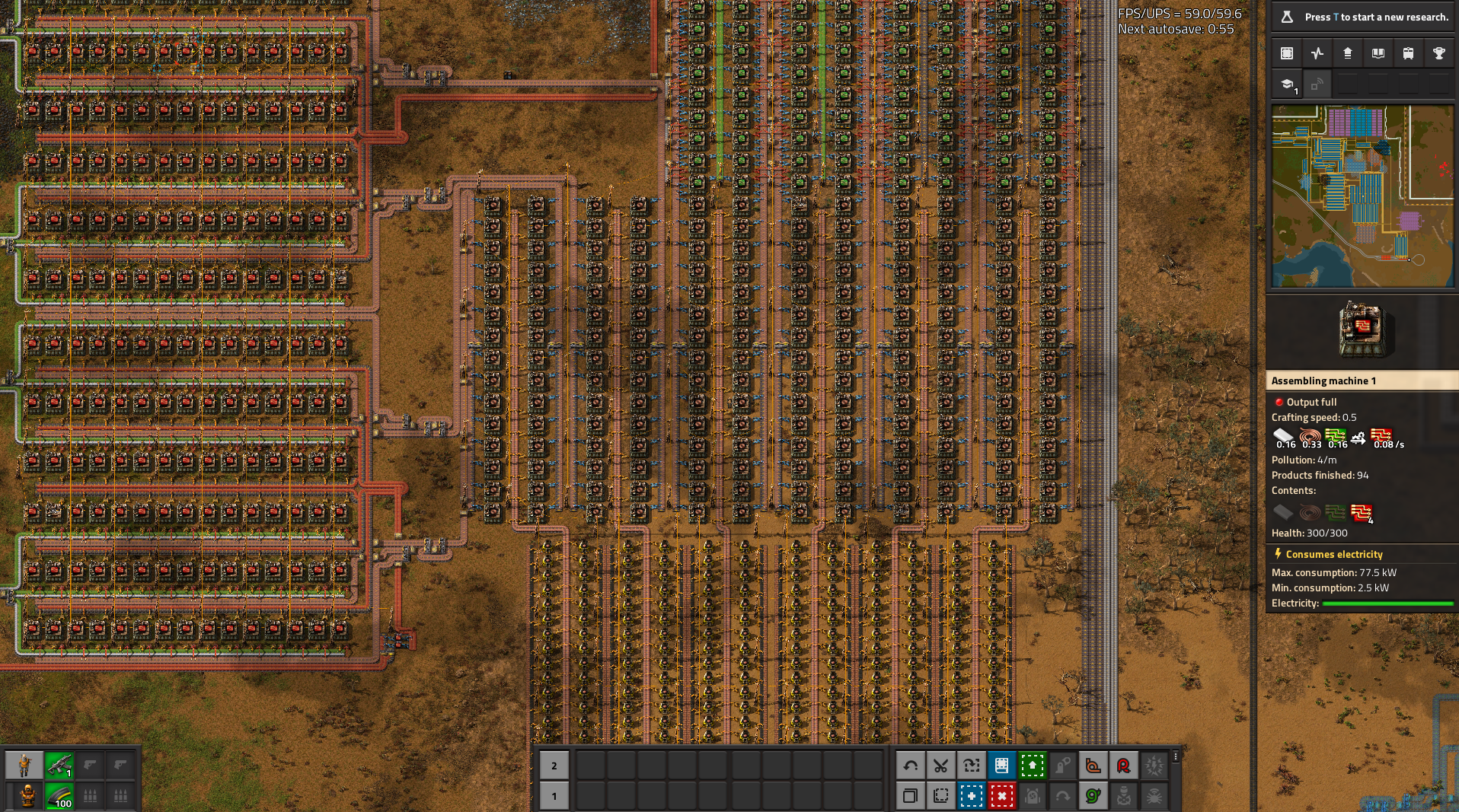 Factorio factory screenshot